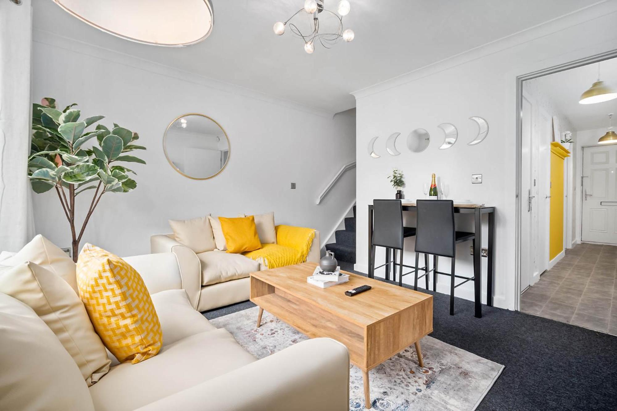 ברמינגהאם 2 Bedroom House - Garden & Parking 2Gm - Wifi מראה חיצוני תמונה